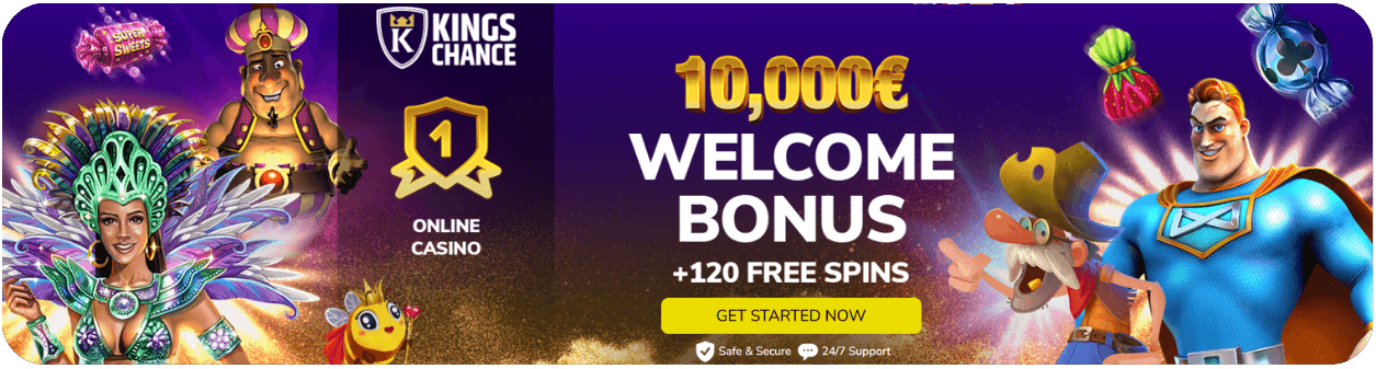 Formulaire d'inscription simple et rapide sur le casino en ligne Kings Chance – commencez à jouer et profitez des bonus exclusifs
